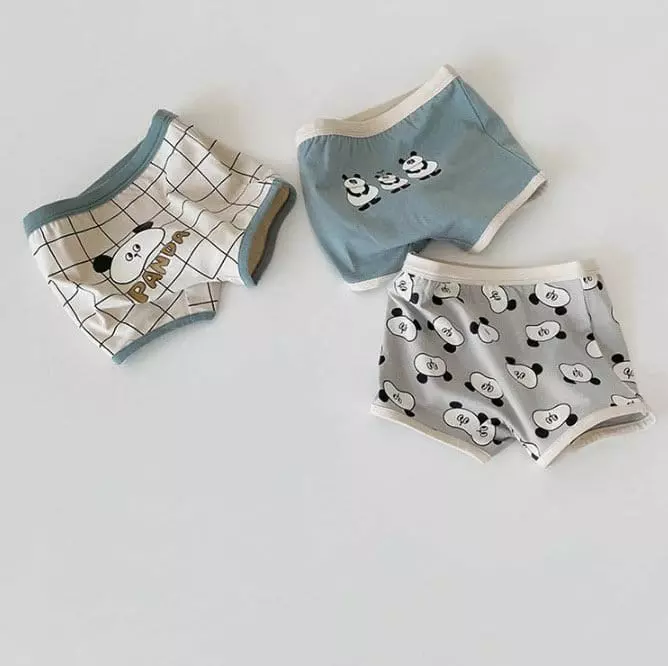 Miso - Korean Children Fashion - #Kfashion4kids - Panda Underwear Set - 7