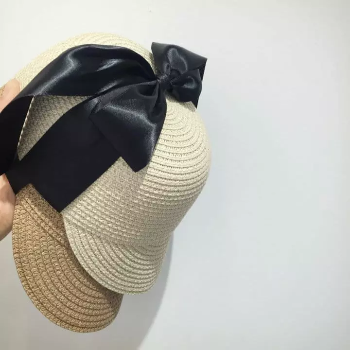 Miso - Korean Children Fashion - #kidzfashiontrend - Ribbon Straw Hat - 4