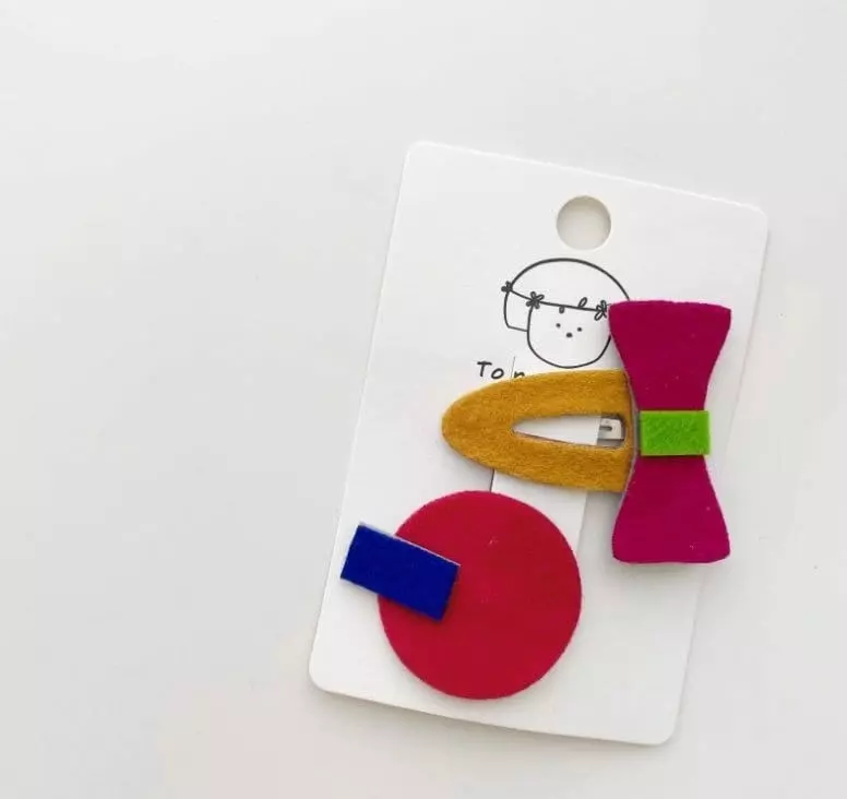 Miso - Korean Children Fashion - #childofig - Flower Ribbon Hairpin