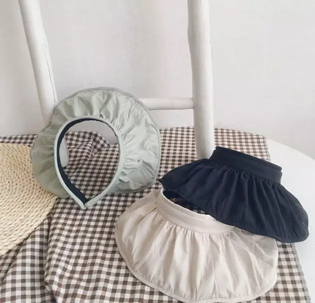 Miso - Korean Children Fashion - #childofig - Frill Sun Cap - 10