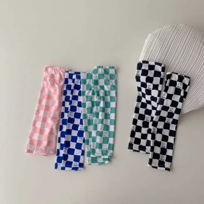 Miso - Korean Children Fashion - #childofig - Check Cool Arm Warmers - 2