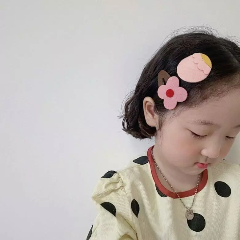 Miso - Korean Children Fashion - #childrensboutique - Flower Ribbon Hairpin - 2