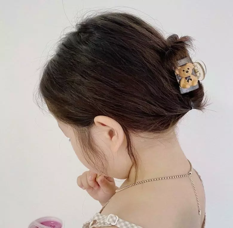 Miso - Korean Children Fashion - #childrensboutique - Bear Hairpin