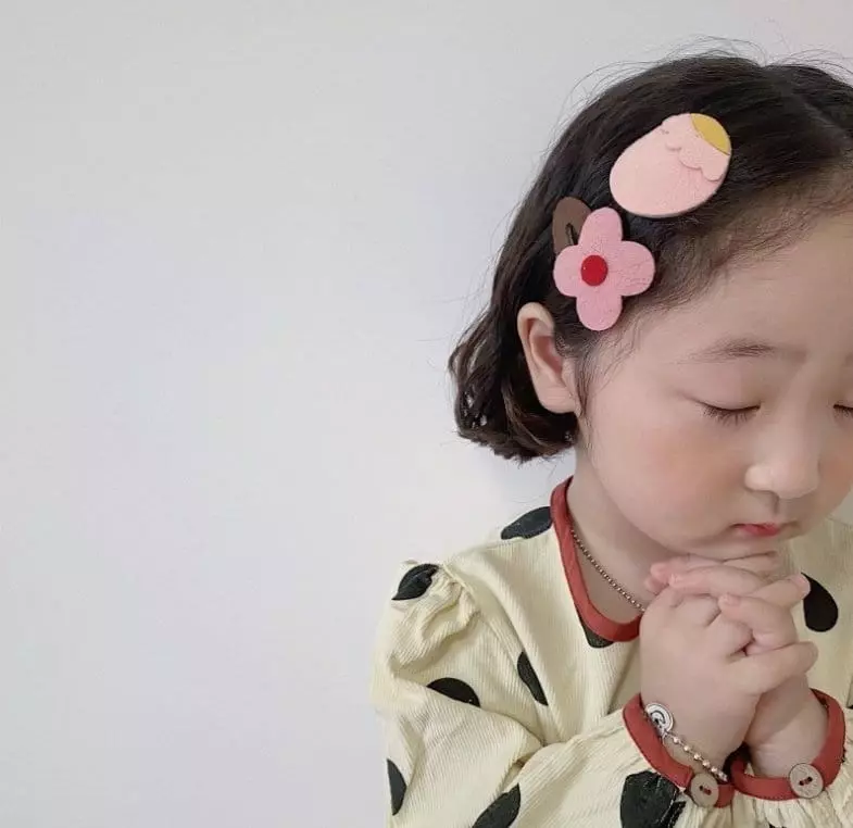 Miso - Korean Children Fashion - #designkidswear - Flower Ribbon Hairpin - 3