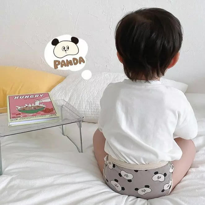 Miso - Korean Children Fashion - #designkidswear - Panda Underwear Set