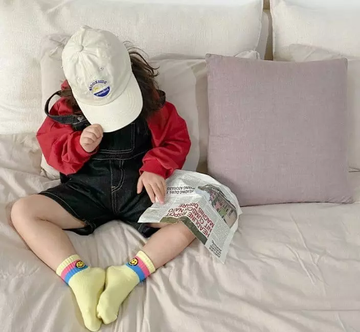Miso - Korean Children Fashion - #designkidswear - Notice Smile Socks - 2