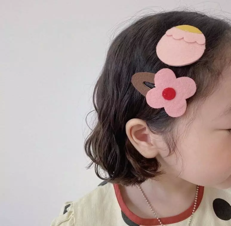 Miso - Korean Children Fashion - #designkidswear - Flower Ribbon Hairpin - 4