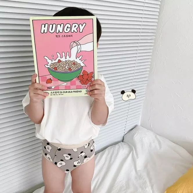 Miso - Korean Children Fashion - #discoveringself - Panda Underwear Set - 2