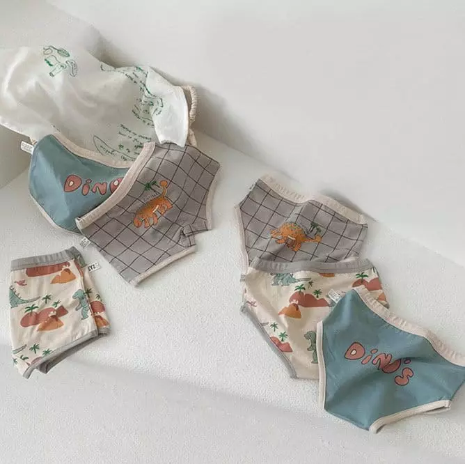 Miso - Korean Children Fashion - #discoveringself - New Dino Underwear