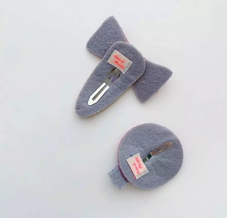 Miso - Korean Children Fashion - #fashionkids - Flower Ribbon Hairpin - 5