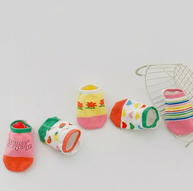 Miso - Korean Children Fashion - #kidsshorts - Berry Socks Set