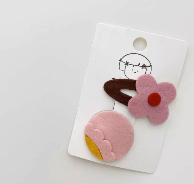 Miso - Korean Children Fashion - #kidsstore - Flower Ribbon Hairpin - 7