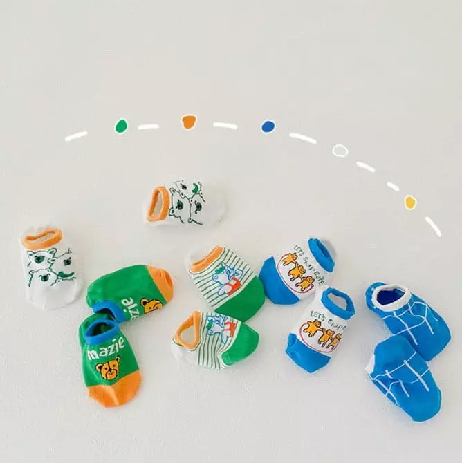 Miso - Korean Children Fashion - #kidsstore - Magic Socks Set - 3