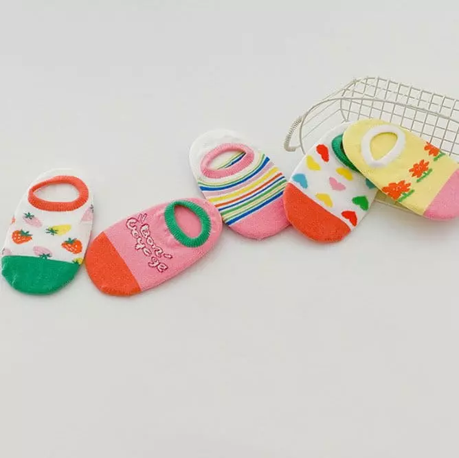 Miso - Korean Children Fashion - #kidsstore - Berry Socks Set - 2
