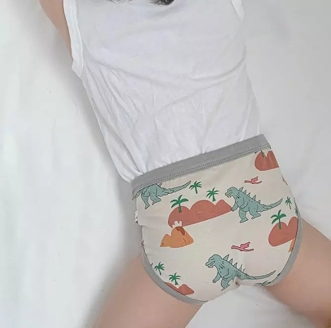 Miso - Korean Children Fashion - #kidsshorts - New Dino Underwear - 4