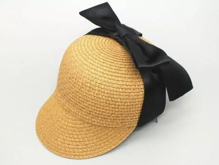 Miso - Korean Children Fashion - #kidsstore - Ribbon Straw Hat - 2