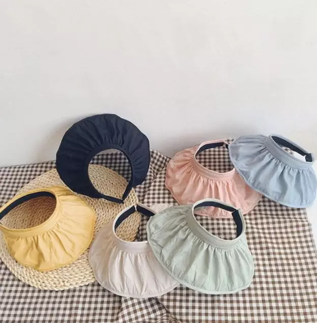 Miso - Korean Children Fashion - #kidzfashiontrend - Frill Sun Cap