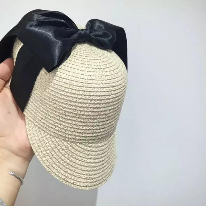 Miso - Korean Children Fashion - #kidzfashiontrend - Ribbon Straw Hat - 3