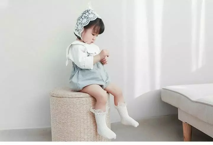 Miso - Korean Children Fashion - #littlefashionista - Sha Frill Socks - 5