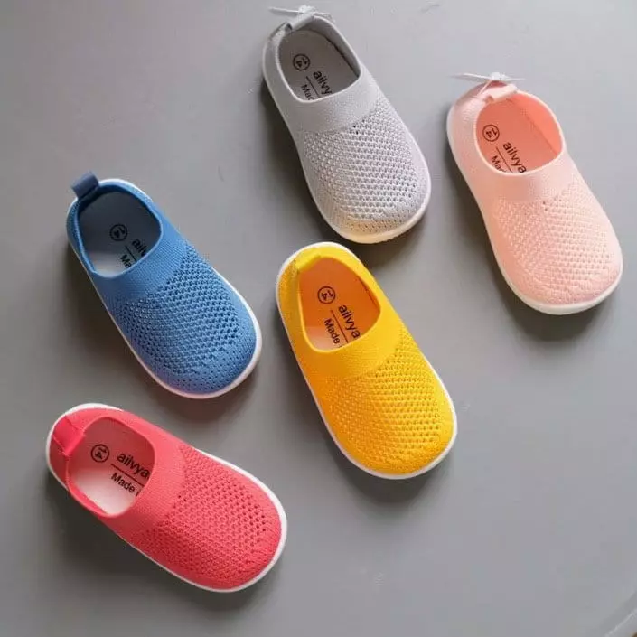 Miso - Korean Children Fashion - #littlefashionista - Aqua Sneakers - 2