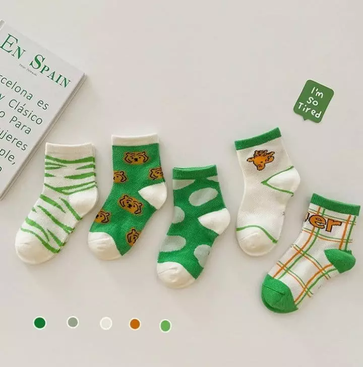 Miso - Korean Children Fashion - #magicofchildhood - Tiger Socks Set