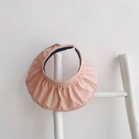 Miso - Korean Children Fashion - #littlefashionista - Frill Sun Cap - 4