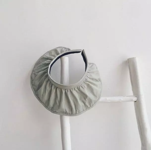 Miso - Korean Children Fashion - #minifashionista - Frill Sun Cap - 5