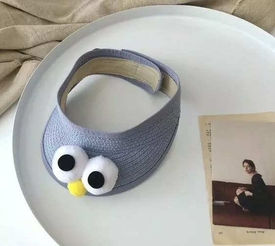 Miso - Korean Children Fashion - #stylishchildhood - Big Eyes Sun Cap - 7