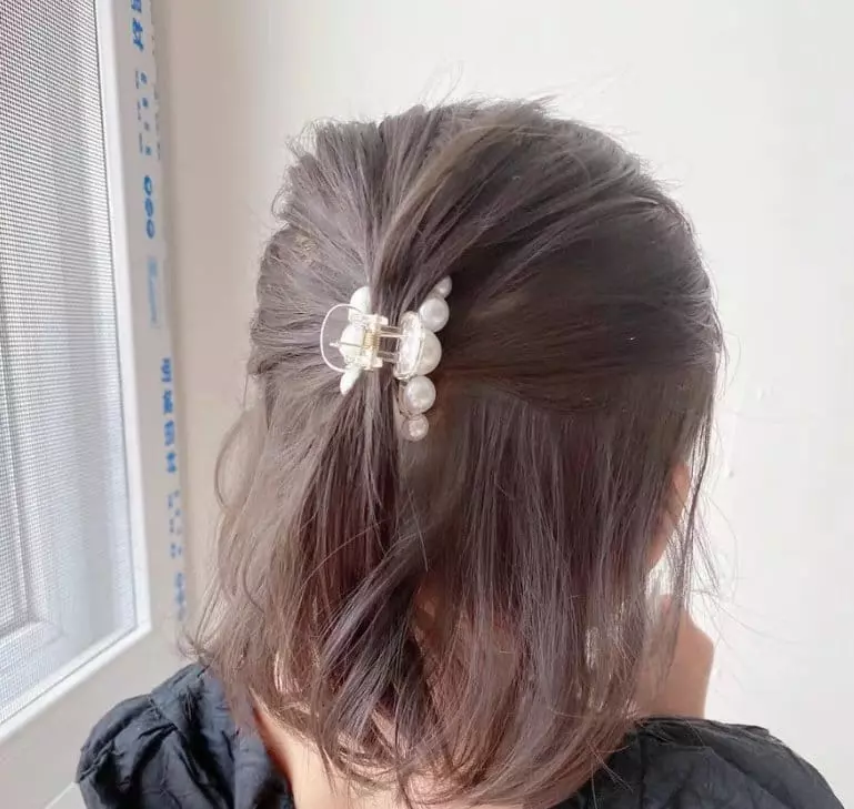 Miso - Korean Children Fashion - #stylishchildhood - Pearl Hair Hairpin - 2
