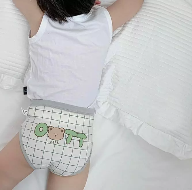 Miso - Korean Children Fashion - #todddlerfashion - Bear Three Underwear Set - 11