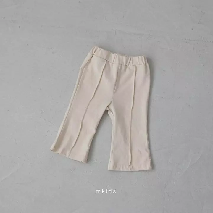 Mkids - Korean Baby Fashion - #babyoninstagram - Capri Bootscut Pants - 3