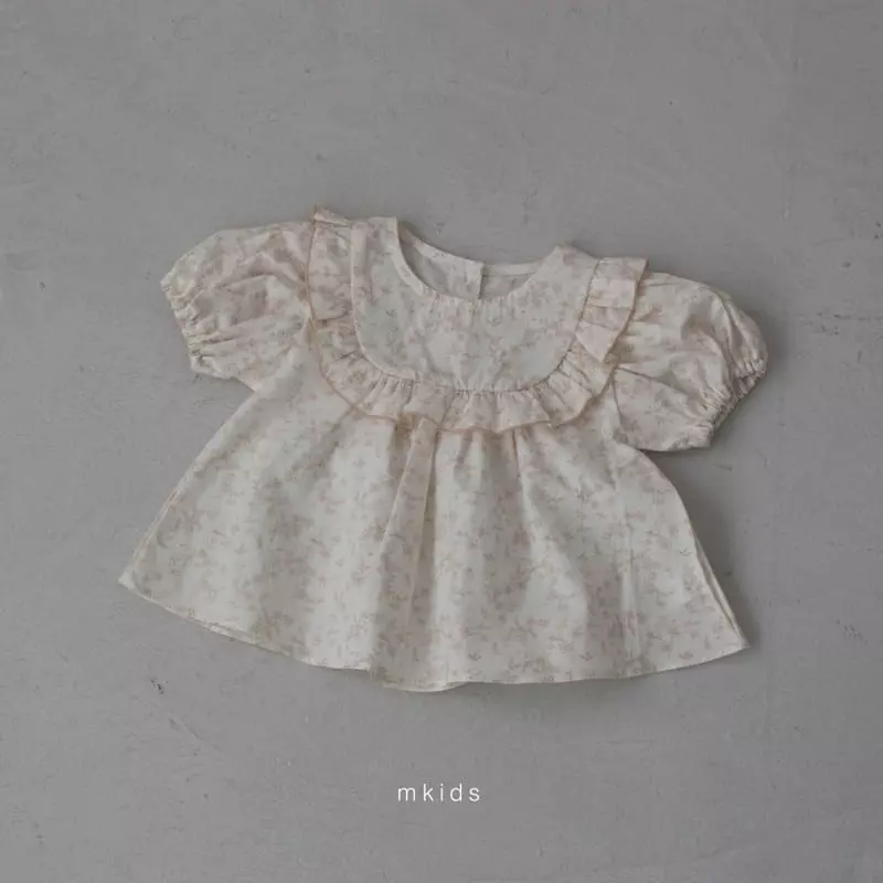 Mkids - Korean Baby Fashion - #babyoninstagram - Lovely Blouse