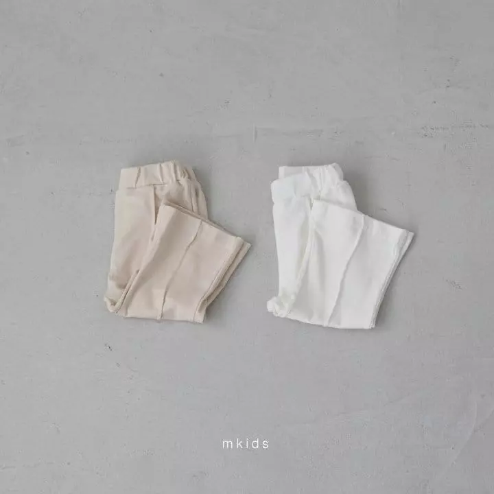 Mkids - Korean Baby Fashion - #babyoutfit - Capri Bootscut Pants - 6