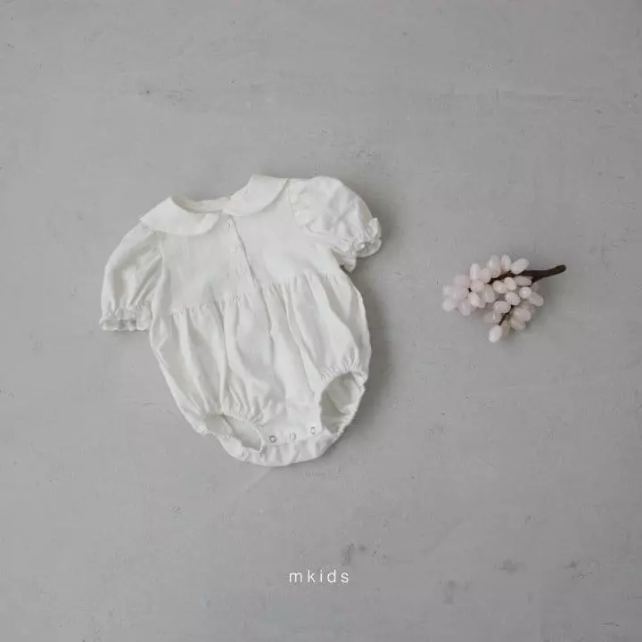 Mkids - Korean Baby Fashion - #onlinebabyboutique - Cat Bodysuit - 3