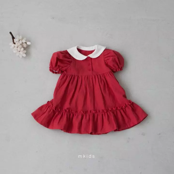 Mkids - Korean Baby Fashion - #onlinebabyshop - Cat One-piece - 6
