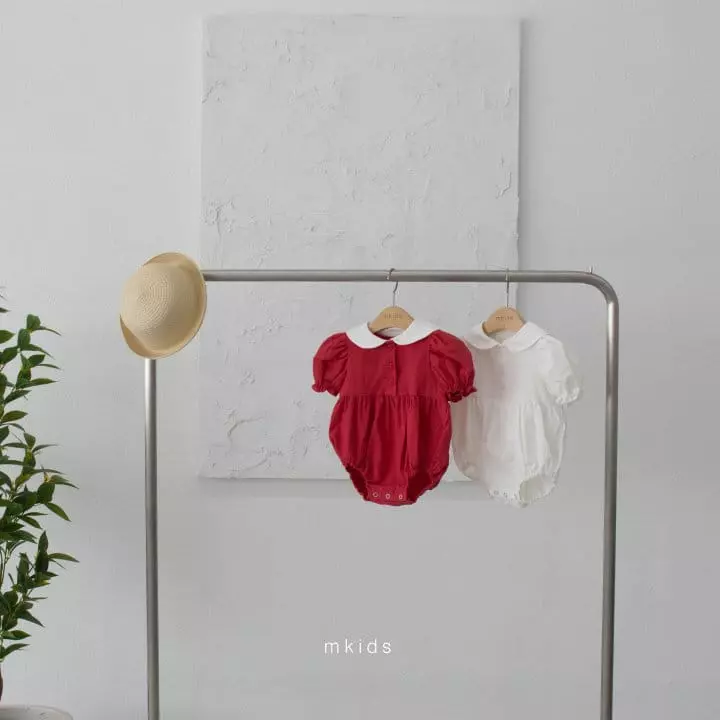 Mkids - Korean Baby Fashion - #onlinebabyboutique - Cat Bodysuit - 4