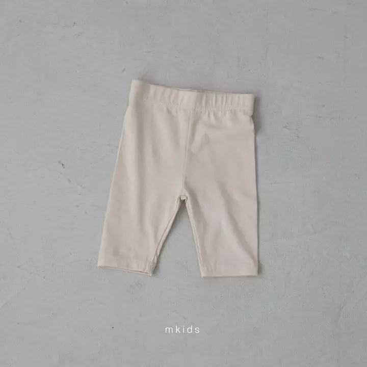 Mkids - Korean Baby Fashion - #onlinebabyshop - Summer Capri Leggings - 3