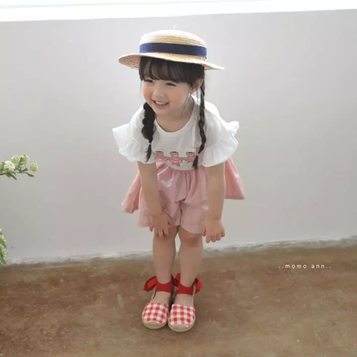 Momo Ann - Korean Children Fashion - #childofig - Beller Bear Tee - 8