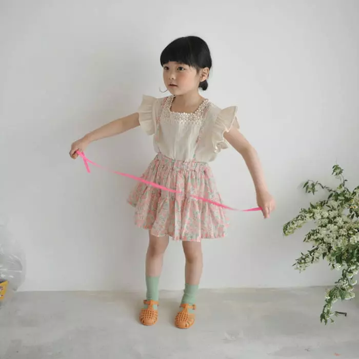 Momo Ann - Korean Children Fashion - #designkidswear - Natural Blouse - 11