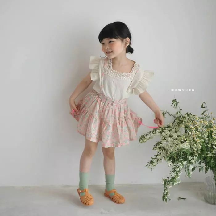 Momo Ann - Korean Children Fashion - #discoveringself - Natural Blouse - 12