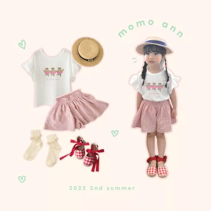 Momo Ann - Korean Children Fashion - #discoveringself - Beller Bear Tee - 11