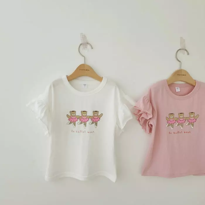 Momo Ann - Korean Children Fashion - #fashionkids - Beller Bear Tee - 12
