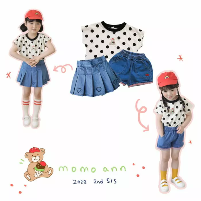 Momo Ann - Korean Children Fashion - #kidzfashiontrend - Ice Bear Tee
