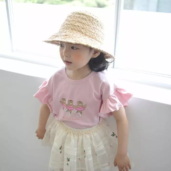 Momo Ann - Korean Children Fashion - #littlefashionista - Beller Bear Tee