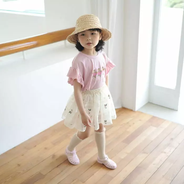 Momo Ann - Korean Children Fashion - #todddlerfashion - Beller Bear Tee - 5