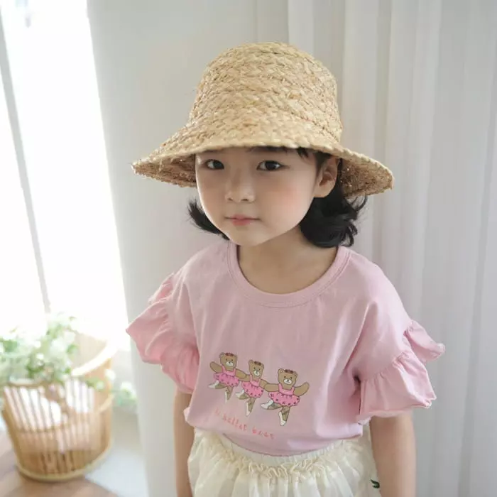 Momo Ann - Korean Children Fashion - #toddlerclothing - Beller Bear Tee - 6