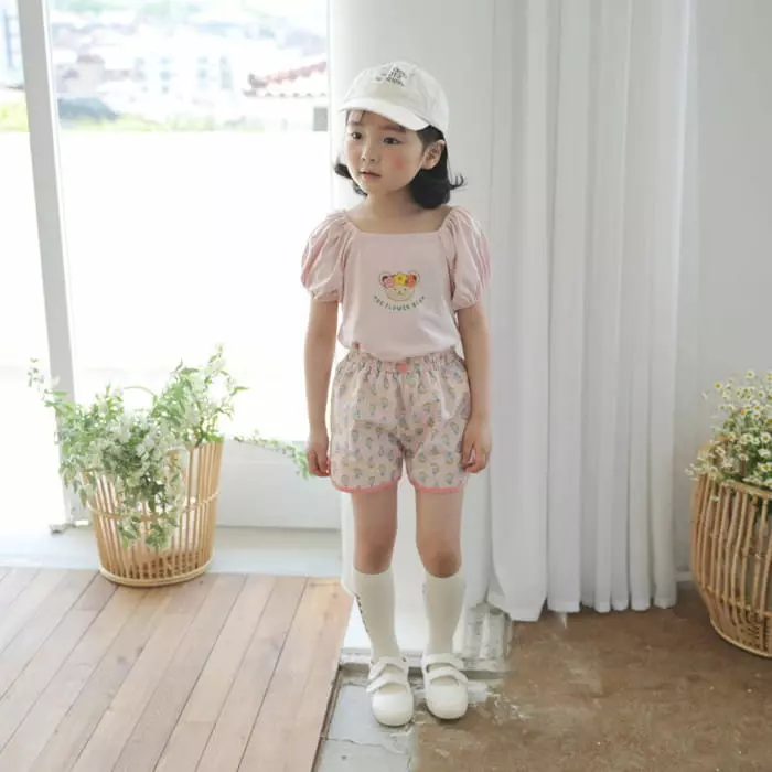 Momo Ann - Korean Children Fashion - #todddlerfashion - Esnic Shorts - 4