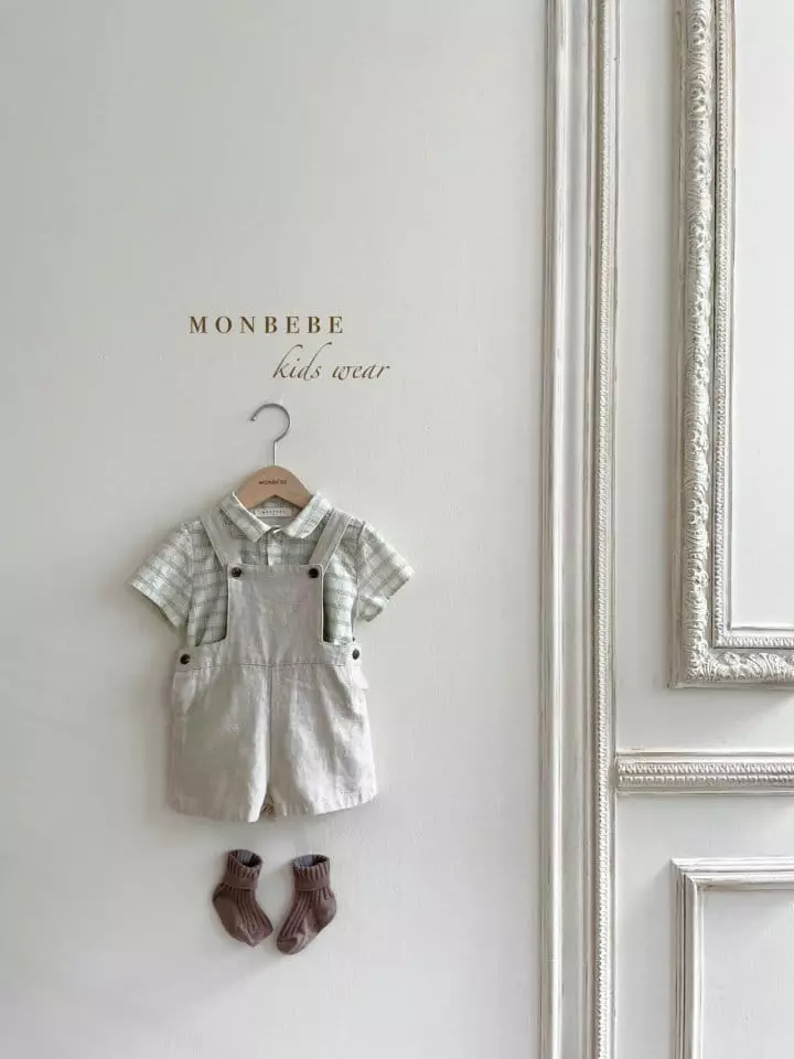 Monbebe - Korean Baby Fashion - #babyboutique - Nania Dungarees Pants - 10