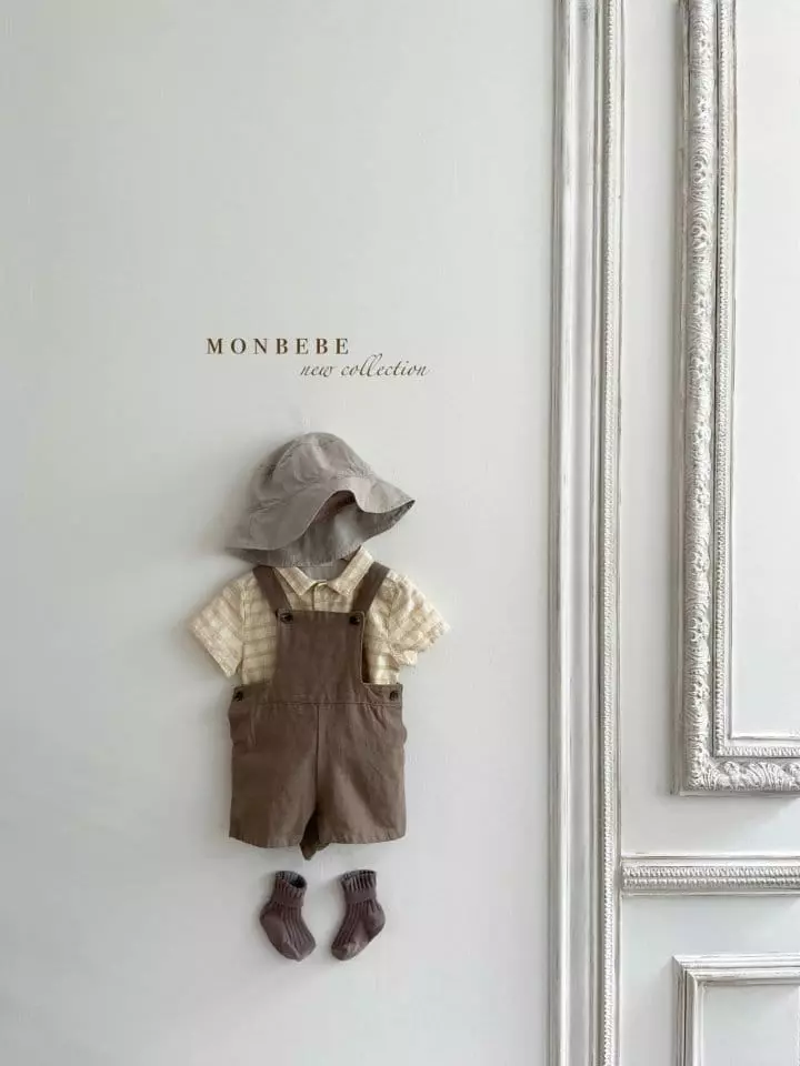 Monbebe - Korean Baby Fashion - #babyboutiqueclothing - Nania Dungarees Pants - 11