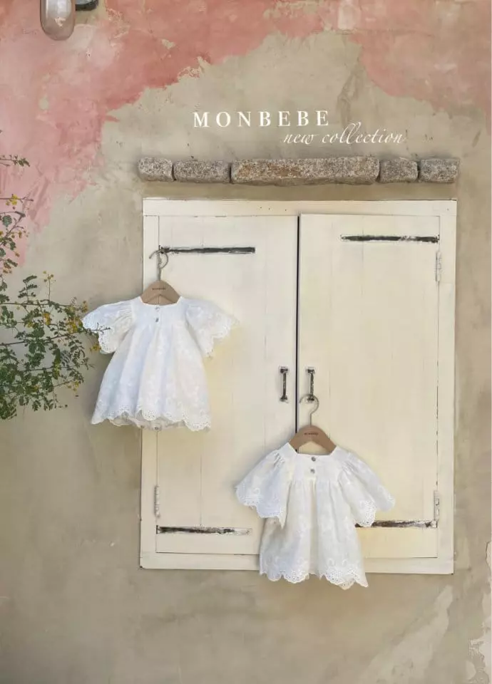 Monbebe - Korean Baby Fashion - #babyfashion - J Lace Bodysuit - 10